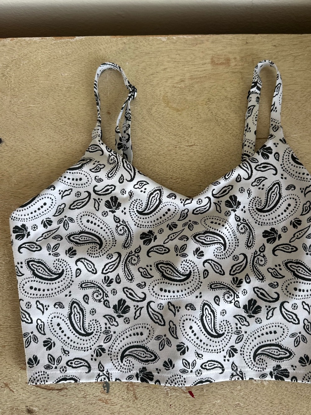 Athleta Paisley Long Line Sports Bra Tank - Picture 2 of 10